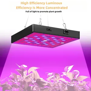 Commercial Full Spectrum 3H/12H/18H Timing LED Grow Light VEG BLOOM Switch Growing Lights For Plants Indoor Led