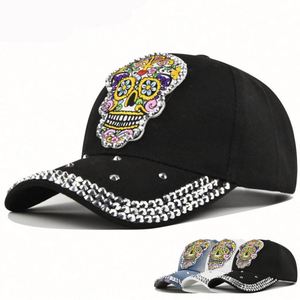 หมวกเบสบอลทรงสปอร์ต 5 ชิ้น ผ้าเดนิม ปีกโค้ง แบบยูนิเซ็กซ์ ประดับคริสตัล ปิดด้วยกระดุมแบบ Snapback ผ้าทั่วไป ขายส่ง - Product Image 1