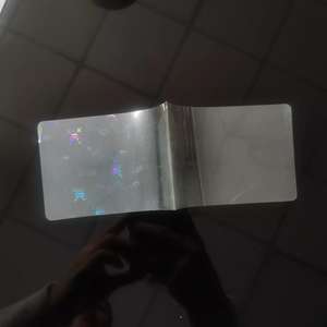 86*54 Mm粘着性透明透明ホログラムオーバーレイステッカー、2 mmシルバーストライプホログラムオーバーレイ<span class=keywords><strong>ID</strong></span>カード付き - Product Image 5