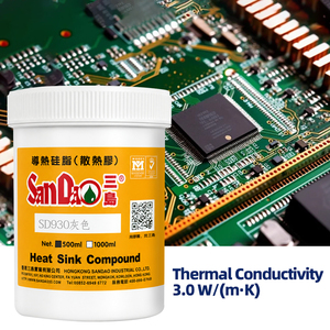 Pâte thermique conductrice 3.0W/mK, composé de silicone pour dissipateur thermique, pour CPU, GPU, LED, PCB, IGBT, isolation haute température - Product Image 4