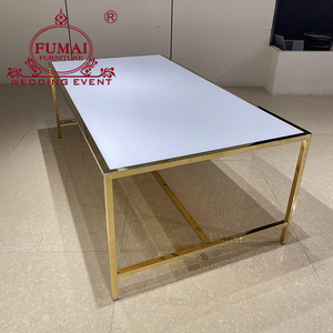 ชุดเก้าอี้อะคริลิคทันสมัย FUMAI FURNITURE พร้อมโต๊ะโครงสีทอง สำหรับงานแต่งงาน งานอีเว้นท์ และเฟอร์นิเจอร์โรงแรม - Product Image 4