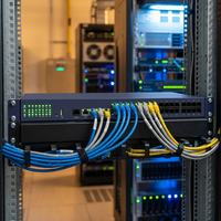 Gateway VoIP IAD600-32FXS con 4 Puertos Gigabit GE, Conversor Analógico a IP SIP IAD para Sistemas Telefónicos PBX de Hoteles y Empresas Asterisk 3CX