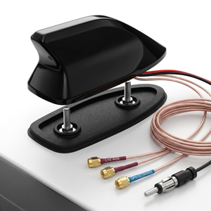 Arronna 5-in-1 Haifischflossen-Autoantenne GPS GLONASS 4G LTE 2x2 MIMO AM FM Fahrzeugdachantenne - Product Image 4