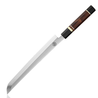 Cuchillo de cocina profesional japonés de 10,6 pulgadas, hoja de acero inoxidable, Sashimi, Sushi, rebanador