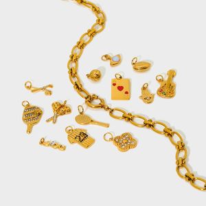 Pendentif Chèvre, Placage Écologique, Taille Standard, Faible Commande Minimale - Product Image 2