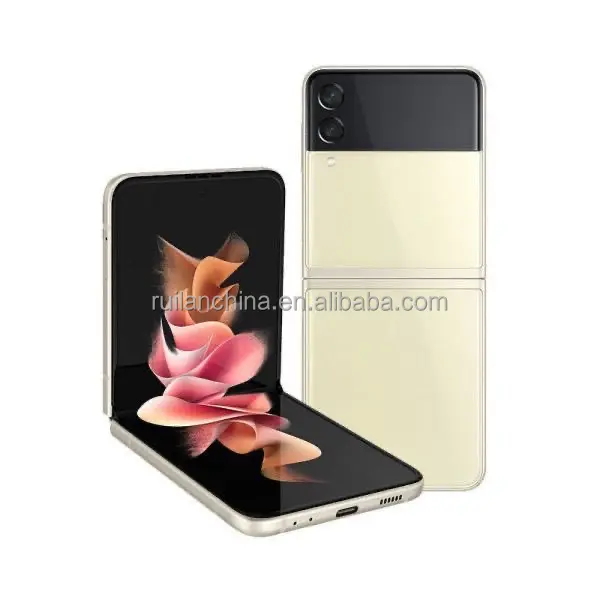 Low price ready stock flip3 4 5 mobile for Samsung unlocked global version 5G A+ grade wholesale used cell phone fold2 3 4 5