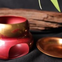 Brûleur d'encens en cuivre en forme de calebasse, vente en gros d'usine, encensoir rétro en métal pour spirales et cônes, pot d'aromathérapie pour la maison, le yoga et la décoration zen