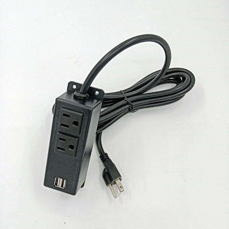 US Plug Socket Tabletop Power Strip