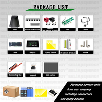 Kit Kotak Baterai DIY EU Stock JKESS 6U 16S 48V 280Ah-314Ah, Dapat Ditumpuk, untuk Sel Lifepo4 280ah-334ah