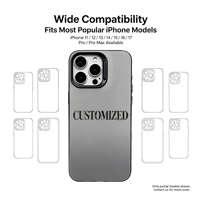 Coque de téléphone personnalisée, motif DIY, prix d'usine en gros, coque de protection mobile colorée électro-plaquée antichoc