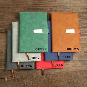 Set di Quaderni in Pelle A5 Personalizzati, Diario di Lusso per <span class=keywords><strong>Ufficio</strong></span>, <span class=keywords><strong>Articoli</strong></span> Promozionali Aziendali con Penna, Quaderni all'Ingrosso - Product Image 2