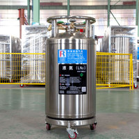 80L 23BAR Bouteille de dewar liquide oxygène azote argon