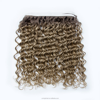 12A vente en gros 100% cuticules brutes alignées bouclées bande Invisible Extensions de cheveux naturels Offre Spéciale bande russe Extensions de cheveux