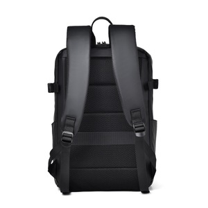 Men's <b>Backpack</b> <b>Large</b> Capacity 20L Business Travel With Computer Interlayer Expansion Solid Color Soft Handle - Product Image 2