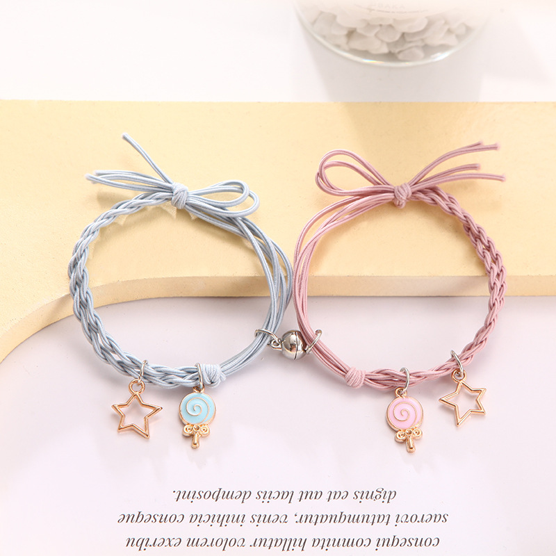 Lollipop [blue powder suction small rubber band]]