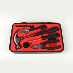 17 Pcs Hardware Tool Box Set Household Repair Screwdriver Kit Phillips Flat Head Screwdrivers Storage Hand Tool Set Wholesale