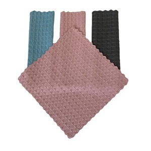 Xin Zhong Hua – chiffon de nettoyage en microfibre absorbant pour la cuisine, motif gaufré, pour meubles, 3 couleurs disponibles - Product Image 1