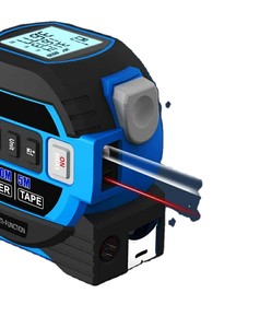 3 trong 1 40m Laser + 5m thép chính xác tự khóa đa chức năng laser/Kỹ Thuật Số/thông minh Băng biện pháp với 20 Bộ nhớ dữ liệu - Product Image 6
