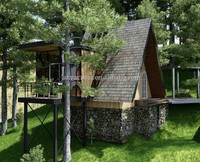 Petites maisons portables une cabane à cadre maison écologique maisons architecturales haut de gamme maison préfabriquée d'hôtel de retraite de luxe