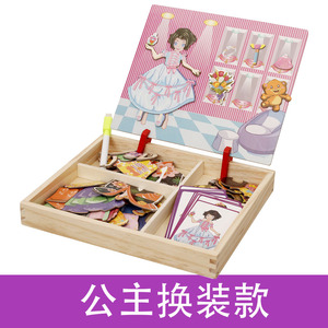 Juguetes de rompecabezas magnético DIY para niños, figuras de madera 3D/Antimals/vehículos/<span class=keywords><strong>dibujos</strong></span> de <span class=keywords><strong>circo</strong></span>, juguetes educativos de aprendizaje de madera, regalo - Product Image 6