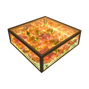 Piste de danse LED pour événements de mariage avec fleurs artificielles, éclairage de scène, miroir infini, piste de danse LED filaire - Product Image 4