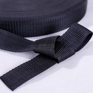 เชือกผูกสินค้าแบบแบนสีดำ รุ่น BL - Product Image 1