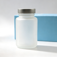 Capsule de blanchiment du verre, flacon de vitamines, capsule de soin des cheveux et de la peau, pot haut de gamme, conteneur de pilules hermétique