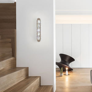 Lampu dinding, cahaya braket pencahayaan kamar tidur latar belakang LED kristal Modern mewah Eropa - Product Image 4