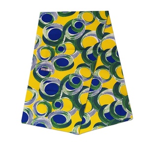 2023 नई फैशन अफ्रीकी मोम 100% पॉलिएस्टर अफ्रीकी मोम प्रिंट अफ़्रीकी कपड़ा - Product Image 4