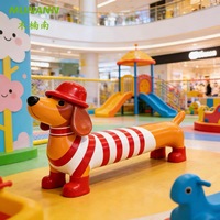 Chaise et banc en fibre de verre en forme de dinosaure réaliste, style dessin animé, décorations de parc à thème dinosaures personnalisées en usine