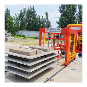 QT12-15 Automatische Pflaster- und Hohlblockmaschine Betonstein-Maschinerie Hydraulischer Druck Einfach zu Bedienen - Product Image 1