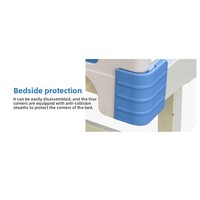 Tête et pied de lit d'hôpital Givisen en ABS épaissi, largeur 90 cm, pour blocs opératoires, garantie 1 an, fabriqué en Chine sur site