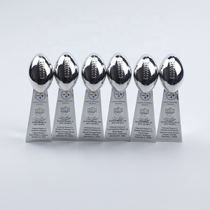 Linghu Custom Sports Champion Trophy Superbowl Football 56PCs Chiefs Cowboys Patriots Packers Eagles Championship <span class=keywords><strong>NFL</strong></span> Trophy - Product Image 6