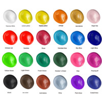 Peinture Tempera Lavable et Sûre de 1 gallon 3,8 L en Gros Différentes Couleurs pour Papier Peinture sur Toile pour l'Eau de la Maison