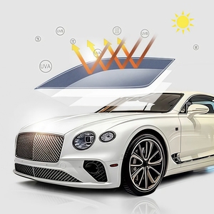 Màu tím màu xanh Tắc Kè Hoa vật nuôi Cửa Sổ Lá chống trầy xước và UV bằng chứng năng lượng mặt trời bảo vệ kính chắn gió Sun Shade <span class=keywords><strong>Tint</strong></span> phim cho xe ô tô - Product Image 5