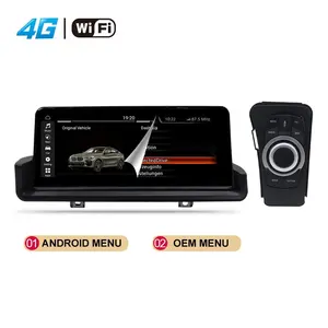 1920X720 4G 64GB 8 çekirdekli Carplay parlama önleyici E90 navigasyon GPS multimedya radyo DVD OYNATICI Android için BMW E90 3 serisi 2006-2011