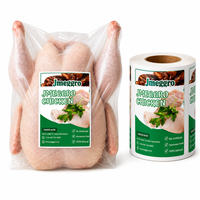Étiquettes personnalisées pour emballages de poulet congelé, autocollants alimentaires pour volailles, résistants à l'humidité, adhésifs pour congélation, pour dindes congelées