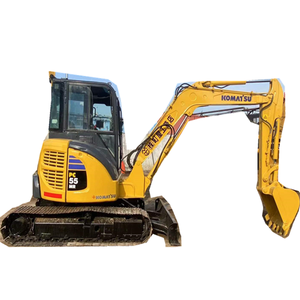 Komatsu รถขุดมือสอง PC55MR ขนาดเล็ก5.5ตันรถตักดินไฮดรอลิคตีนตะขาบ PC35MR PC40MR PC60 - Product Image 1
