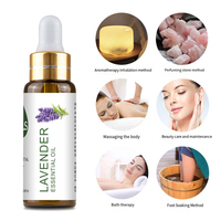 OEM/ODM Aromathérapie végétale naturelle pure 10ml compte-gouttes huiles essentielles de lavande écologique pour tous les types de peau hydratant