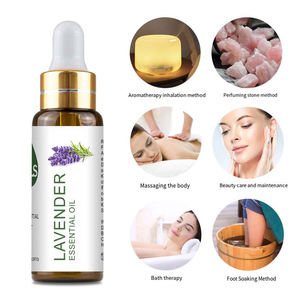 OEM/ODM Aromathérapie végétale naturelle pure 10ml compte-gouttes huiles essentielles de lavande écologique pour tous les types de peau hydratant - Product Image 5