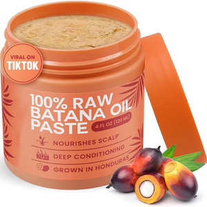 Crema all'Olio di Batana in Barattolo, <span class=keywords><strong>Trattamento</strong></span> Nutriente per Capelli, Previene la Rottura, Rinforza i Capelli Secchi e Fragili, Stimola la Crescita Sana dei Capelli - Product Image 1