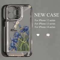 Coque de téléphone portable antichoc imprimée pour iPhone 8 X Xr Xs 11 12 13 14 15 16 17 Pro Max