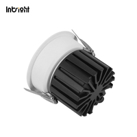 Aluminium COB Dimmable Led Down Lights 8W 10W 15W 25W Polarized Tube Encastré Downlight