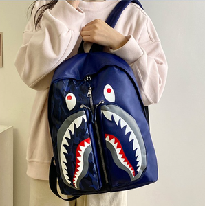 <span class=keywords><strong>Mochila</strong></span> Escolar Nueva para Estudiantes de Secundaria, Estilo <span class=keywords><strong>Bape</strong></span>, Versátil, con Diseño de Grafiti, Unisex, Moderna, con Cierre de Cremallera, de Poliéster - Product Image 4