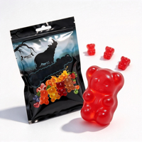 Gummies de Maca Naturelle – Complément Alimentaire Herbal pour l'Énergie Masculine – Sachet de 10 Gummies – Emballage OEM Marque Privée