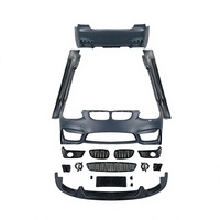 Digunakan untuk Konversi Body Kit 3 Series E90 M4 untuk Model 05-12 Termasuk Bumper Depan/Belakang Satu Set Lengkap Bolt-On Hitam 6 Bulan.