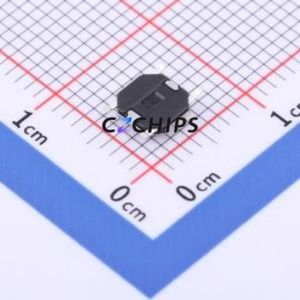 TC-0522C-1.6-160G Tactile Switch SMD-4P,5.2x5.2mm Switch Single Pole Single Throw Round Button 1.6N Vertical Mount - Product Image 2