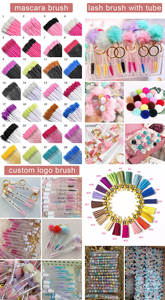 Best Selling <b>Eyelash</b> Brush With Tube New <b>Eyelash</b> <b>Extension</b> Brush Tube With Fluffy OEM Tubes - Product Image 6