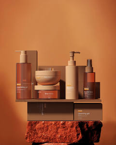 Heypack marque en gros personnalisé coloré soie impression longue Nick bouteille pour animaux de compagnie bouteille de maquillage - Product Image 4