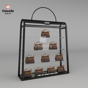 Estantes de Exhibición para Bolsos y Carteras Personalizados |   Accesorios Modernos para Bolsas de Compra |   Estanterías de Pared para Tiendas |   Diseño de Interiores de <span class=keywords><strong>Boutique</strong></span> - Product Image 3